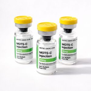 MOTS-C research peptide vial by Zen Peptides for laboratory research use