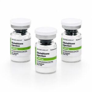 Glutathione research peptide vial by Zen Peptides for laboratory research use